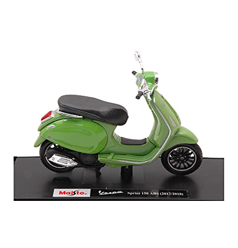 NEW MAISTO MI16888G Vespa Sprint 150 ABS 2018 Olive Green 1:18 MODELLINO DIE CAST von NEW