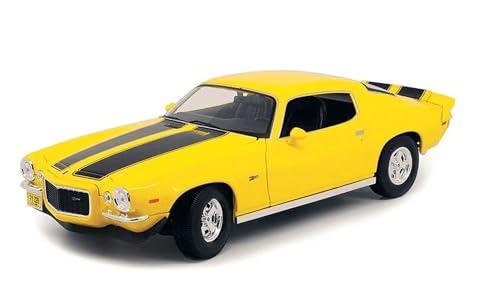 NEW MAISTO MI31131Y Chevrolet Camaro Z28 1971 Yellow 1:18 MODELLINO DIE CAST Model NEW MAISTO MI31131Y Chevrolet Camaro Z28 1971 Yellow 1:18 MODELLINO DIE CAST Model von NEW