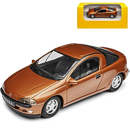 NEW Opel Tigra Coupe Orange Braun 1994-2001 1/43 Gama Modell Auto mit individiuellem Wunschkennzeichen von NEW