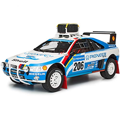 Peugeot 405 T16 Grand Raid N-204 Rally Nr 876 1/18 Otto Modell Auto mit individiuellem Wunschkennzeichen von NEW