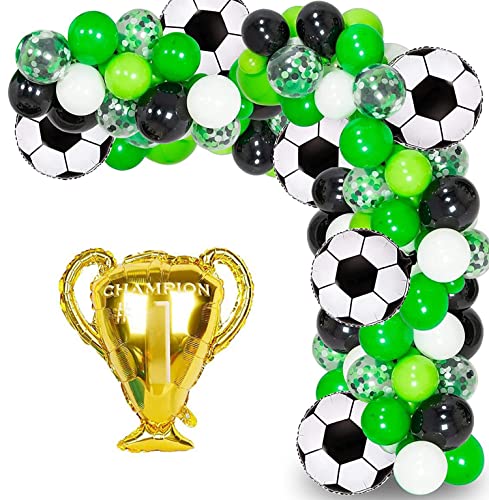 Fußball Ballongirlande, Geburtstagsdeko, Konfettiballons Alles Gute zum Geburtstag, Fussball Deko, Geburtstag, Jungen, Fußballdeko, Geburtstagsdeko Fußball Ballongirlande, Geburtstagsdeko, Konfettiballons Alles Gute zum Geburtstag, Fussball Deko, Geburtstag, Jungen, Fußballdeko, Geburtstagsdeko von NEWUPZSI
