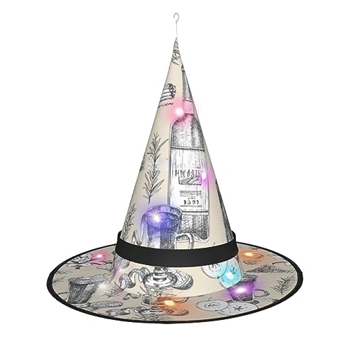 NEZIH Halloween Hexenhut Halloween Dekoration Gruselig Wasserdicht Weihnachten NEZIH Halloween Hexenhut Halloween Dekoration Gruselig Wasserdicht Weihnachten von NEZIH