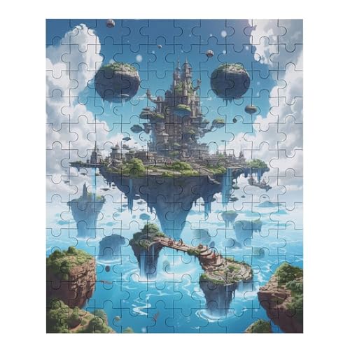 Islands - 120 Teile Puzzle – - Hochauflösendes - Gelegenheitsspiel – 120 Teile Holzpuzzle 120 PCS von NEylim