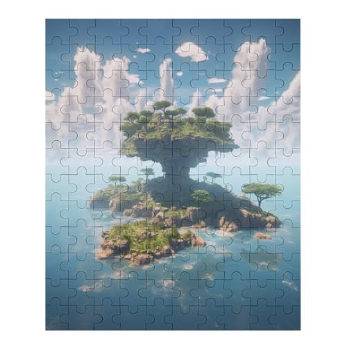 Islands - 70 Teile Puzzle – - Hochauflösendes - Gelegenheitsspiel – 70 Teile Holzpuzzle 70 PCS von NEylim