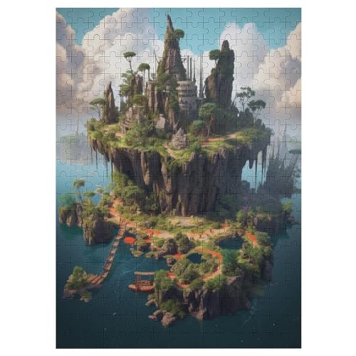 Islands Puzzle 300 PCS - Erwachsenenpuzzle Mit - Geschicklichkeitsspiel Für Die Ganze Familie - Ideal Als Holzpuzzle von NEylim
