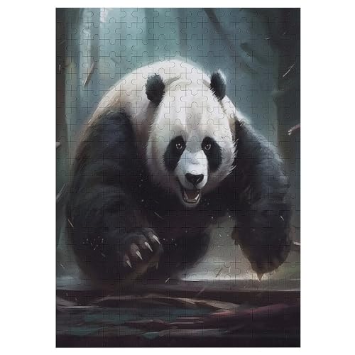 Panda - 300 Teile Puzzle – Dog - Hochauflösendes - Gelegenheitsspiel – 300 Teile Holzpuzzle 300 PCS von NEylim