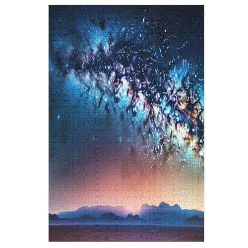 Puzzle Für Erwachsene 1000 Teile - Night Sky Puzzle - - Für Kinder Dekompressionsspielzeug Für Kinder Dekompressionspuzzle Größe: 1000 PCS von NEylim