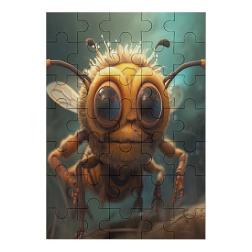 Puzzle Für Erwachsene 35 Teile - Biene Puzzle - - Für Kinder Dekompressionsspielzeug Für Kinder Dekompressionspuzzle Größe: 35 PCS von NEylim