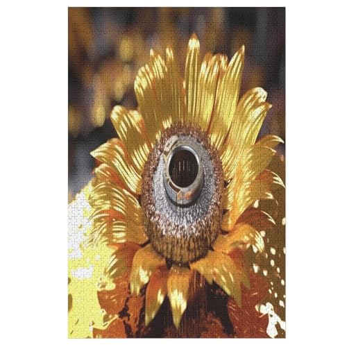 Sunflowers - Vorteilsset Mit DREI () 1000 Teilen Puzzles Für Erwachsene – Jedes Puzzle Misst 1000 PCS Stück, Ideal Als Puzzle von NEylim