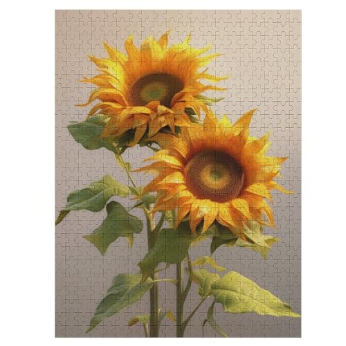 Sunflowers - Vorteilsset Mit DREI () 500 Teilen Puzzles Für Erwachsene – Jedes Puzzle Misst 500 PCS Stück, Ideal Als Puzzle von NEylim