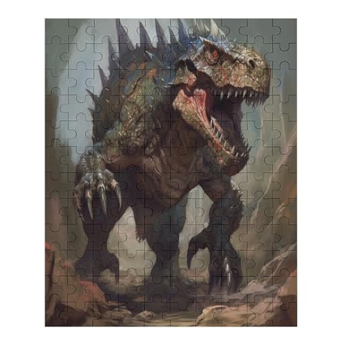 Tyrannosaurus - 70 Teile Puzzle – - Hochauflösendes - Gelegenheitsspiel – 70 Teile Holzpuzzle 70 PCS von NEylim