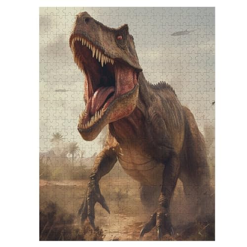 Tyrannosaurus Puzzle 500 PCS - Erwachsenenpuzzle Mit - Geschicklichkeitsspiel Für Die Ganze Familie - Ideal Als Holzpuzzle von NEylim