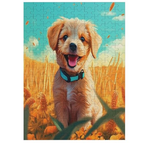 Yorkshire Terrier - 200 Teile Puzzle – Dog - Hochauflösendes - Gelegenheitsspiel – 200 Teile Holzpuzzle 200 PCS von NEylim