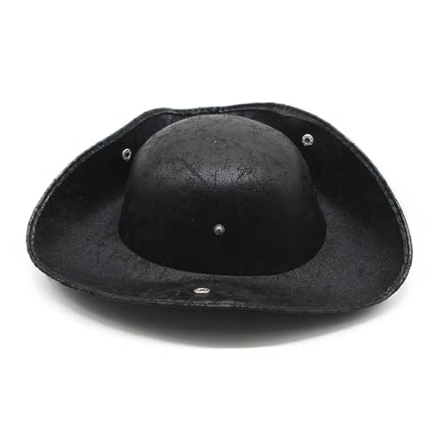 NFEKLFI Dreispitz Piratenhut, Dreispitz, for Verkleiden, Feiertage, Bühnenshow, Bühnenauftritt, Verkleidung, Mottoparty, Rollenspiel NFEKLFI Dreispitz Piratenhut, Dreispitz, for Verkleiden, Feiertage, Bühnenshow, Bühnenauftritt, Verkleidung, Mottoparty, Rollenspiel von NFEKLFI