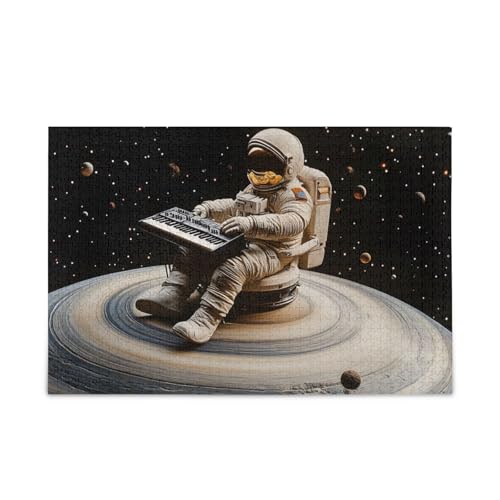 NFMILI Astronauts Planet Puzzle 500 Teile für Erwachsene Familien Zigsaw Puzlle 20,5 × 37,8 cm NFMILI Astronauts Planet Puzzle 500 Teile für Erwachsene Familien Zigsaw Puzlle 20,5 × 37,8 cm von NFMILI