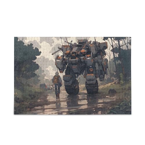 NFMILI Car Armor Boy Jigsaw Puzzles 1000 Teile Holz für Erwachsene Familien DIY Freizeitspiel 19,7 × 74,9 cm NFMILI Car Armor Boy Jigsaw Puzzles 1000 Teile Holz für Erwachsene Familien DIY Freizeitspiel 19,7 × 74,9 cm von NFMILI