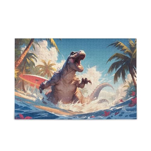 NFMILI Dinosaurier Vergnügungspark Puzzles 1000 Teile Holz für Erwachsene Familien DIY Freizeitspiel 19,7 × 74,9 cm NFMILI Dinosaurier Vergnügungspark Puzzles 1000 Teile Holz für Erwachsene Familien DIY Freizeitspiel 19,7 × 74,9 cm von NFMILI