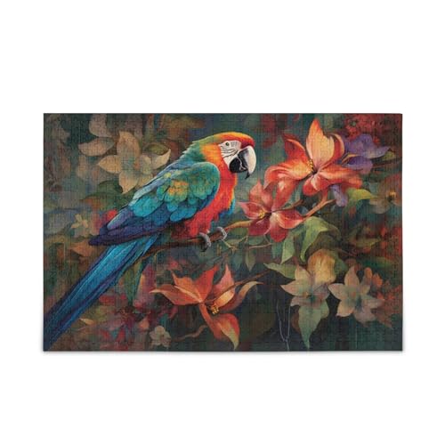 NFMILI Kolibri Floral Jigsaw Puzzles 1000 Teile Holz für Erwachsene Familien DIY Freizeitspiel 19,7 × 74,9 cm NFMILI Kolibri Floral Jigsaw Puzzles 1000 Teile Holz für Erwachsene Familien DIY Freizeitspiel 19,7 × 74,9 cm von NFMILI