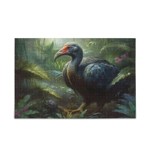NFMILI Regenwald-Vogel-Puzzles 1000 Teile Holz für Erwachsene Familien DIY Freizeitspiel 19,7 × 74,9 cm NFMILI Regenwald-Vogel-Puzzles 1000 Teile Holz für Erwachsene Familien DIY Freizeitspiel 19,7 × 74,9 cm von NFMILI