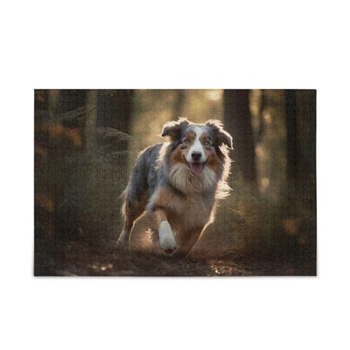 NFMILI Running Dog Jigsaw Puzzles 1000 Pcs Wooden for Adults Families DIY Leisure Game 20.5 × 37.8 cm NFMILI Running Dog Jigsaw Puzzles 1000 Pcs Wooden for Adults Families DIY Leisure Game 20.5 × 37.8 cm von NFMILI