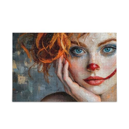 NFMILI Schöne Frau Puzzle 500 Teile für Erwachsene Familien Zigsaw Puzlle Spiel 20,5 × 37,8 cm NFMILI Schöne Frau Puzzle 500 Teile für Erwachsene Familien Zigsaw Puzlle Spiel 20,5 × 37,8 cm von NFMILI