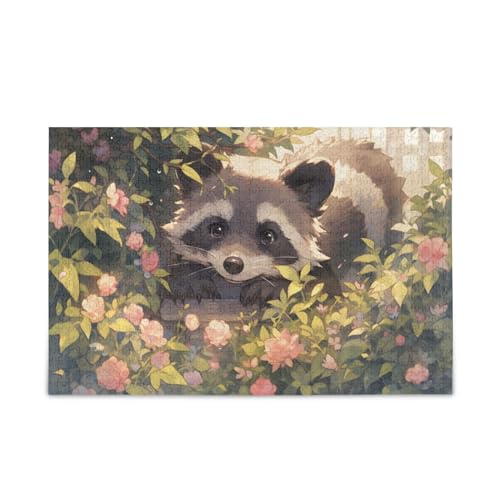 NFMILI Tiere Angst Puzzle 1000 Teile Holz für Erwachsene Familien DIY Freizeitspiel 19,7 × 74,9 cm NFMILI Tiere Angst Puzzle 1000 Teile Holz für Erwachsene Familien DIY Freizeitspiel 19,7 × 74,9 cm von NFMILI