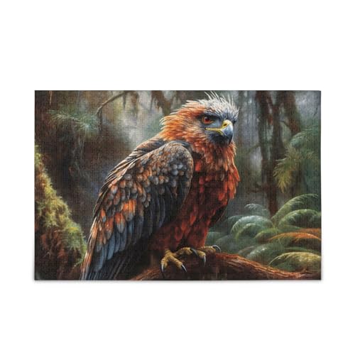 NFMILI Vogel stehend auf einem Ast Puzzles 1000 Teile Holz für Erwachsene Familien DIY Freizeitspiel 19,7 × 74,9 cm NFMILI Vogel stehend auf einem Ast Puzzles 1000 Teile Holz für Erwachsene Familien DIY Freizeitspiel 19,7 × 74,9 cm von NFMILI