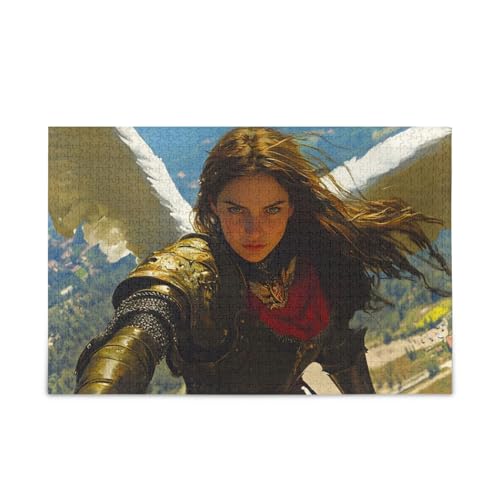 NFMILI Woman Warrior Puzzle 500 Teile für Erwachsene Familien Zigsaw Puzlle Spiel 20,5 × 37,8 cm NFMILI Woman Warrior Puzzle 500 Teile für Erwachsene Familien Zigsaw Puzlle Spiel 20,5 × 37,8 cm von NFMILI