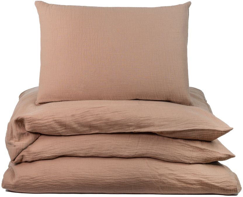 NG Baby Bettwäsche Babybett Musselin 100x130, Brown NG Baby Bettwäsche Babybett Musselin 100x130, Brown von NG Baby