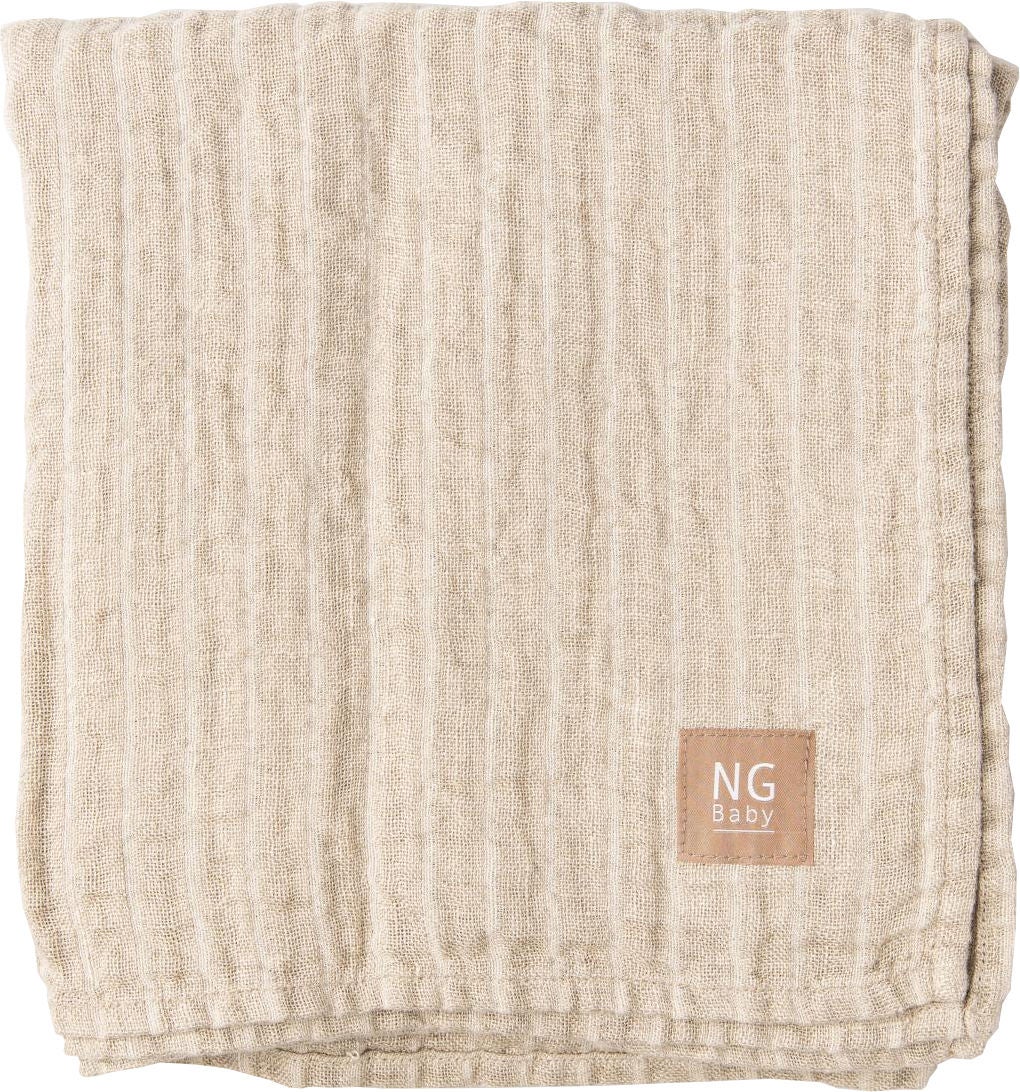 NG Baby Leinendecke 100x100, Natural NG Baby Leinendecke 100x100, Natural von NG Baby