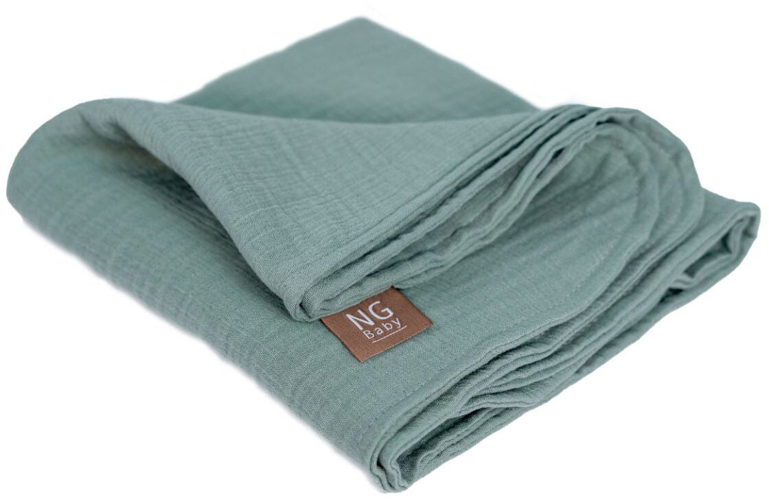 NG Baby Musselintuch Deluxe, Frosty Green NG Baby Musselintuch Deluxe, Frosty Green von NG Baby
