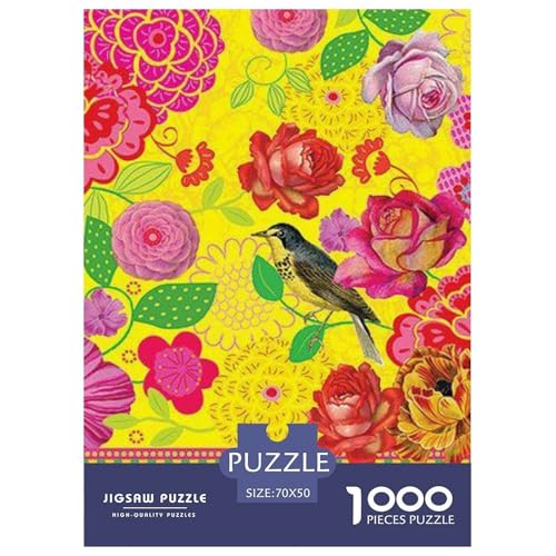 Blumen- und Vogelmuster Puzzle 1000 Teile Schwer Puzzle Spielzeug Lernspiel Impossible Herausforderung Spielzeug Für Erwachsene Kinder 70x50cm/1000pcs Blumen- und Vogelmuster Puzzle 1000 Teile Schwer Puzzle Spielzeug Lernspiel Impossible Herausforderung Spielzeug Für Erwachsene Kinder 70x50cm/1000pcs von NGGADIWEG
