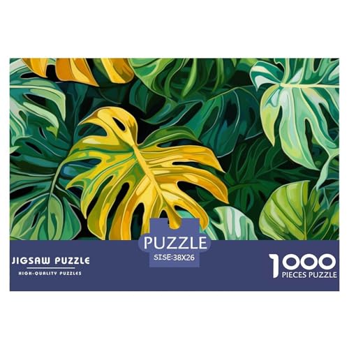 Botanik Puzzles 1000 Teile Schwer Puzzle Spielzeug Lernspiel Impossible Herausforderungsspielzeug Für Erwachsene Und Kinder Ab 12 Jahren 38x26cm/1000pcs von NGGADIWEG