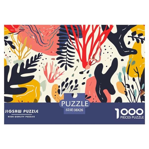 Botanik Puzzles 1000 Teile Schwer Puzzle Spielzeug Pädagogisches Spiel Impossible Herausforderung Spielzeug Für Erwachsene Und Kinder Ab 14 Jahren 38x26cm/1000pcs von NGGADIWEG
