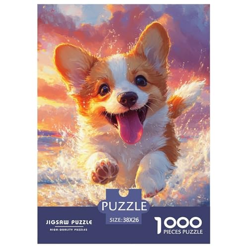 Corgi Puzzles 1000 Teile Schwer Puzzle Spielzeug Lernspiel Impossible Herausforderung Spielzeug Für Erwachsene Und Kinder Ab 14 Jahren 38x26cm/1000pcs Corgi Puzzles 1000 Teile Schwer Puzzle Spielzeug Lernspiel Impossible Herausforderung Spielzeug Für Erwachsene Und Kinder Ab 14 Jahren 38x26cm/1000pcs von NGGADIWEG