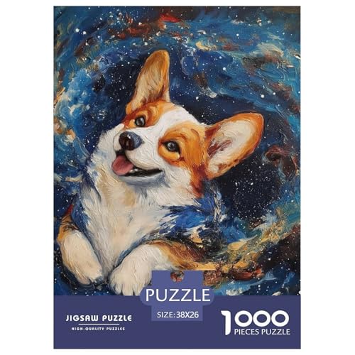 Corgi Puzzles 1000 Teile Schwer Puzzle Spielzeug Lernspiel Impossible Herausforderungsspielzeug Für Erwachsene Und Kinder in Bewährter 38x26cm/1000pcs Corgi Puzzles 1000 Teile Schwer Puzzle Spielzeug Lernspiel Impossible Herausforderungsspielzeug Für Erwachsene Und Kinder in Bewährter 38x26cm/1000pcs von NGGADIWEG