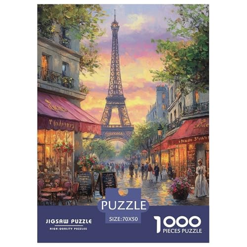 Eiffelturm Puzzle 1000 Teile Schwer Puzzle Spielzeug Lernspiel Impossible Herausforderung Spielzeug Für Erwachsene Und Kinder Ab 14 Jahren 70x50cm/1000pcs Eiffelturm Puzzle 1000 Teile Schwer Puzzle Spielzeug Lernspiel Impossible Herausforderung Spielzeug Für Erwachsene Und Kinder Ab 14 Jahren 70x50cm/1000pcs von NGGADIWEG