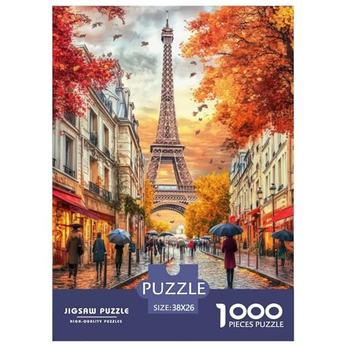 Eiffelturm Puzzle 1000 Teile Schwer Puzzle Spielzeug Pädagogisches Spiel Impossible Herausforderung Spielzeug Für Erwachsene Und Kinder Ab 14 Jahren 38x26cm/1000pcs Eiffelturm Puzzle 1000 Teile Schwer Puzzle Spielzeug Pädagogisches Spiel Impossible Herausforderung Spielzeug Für Erwachsene Und Kinder Ab 14 Jahren 38x26cm/1000pcs von NGGADIWEG
