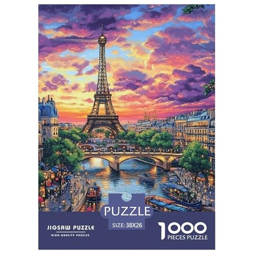 Eiffelturm Puzzles 1000 Teile Schwer Puzzle Spielzeug Pädagogisches Spiel Impossible Herausforderung Spielzeug Für Erwachsene Und Kinder Ab 14 Jahren 38x26cm/1000pcs Eiffelturm Puzzles 1000 Teile Schwer Puzzle Spielzeug Pädagogisches Spiel Impossible Herausforderung Spielzeug Für Erwachsene Und Kinder Ab 14 Jahren 38x26cm/1000pcs von NGGADIWEG