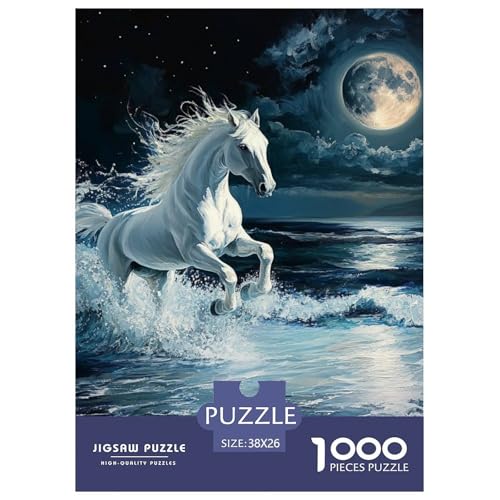 Feines Pferd Puzzle 1000 Teile Schwer Puzzle Spielzeug Lernspiel Impossible Herausforderungsspielzeug Für Erwachsene Und Kinder Ab 12 Jahren 38x26cm/1000pcs Feines Pferd Puzzle 1000 Teile Schwer Puzzle Spielzeug Lernspiel Impossible Herausforderungsspielzeug Für Erwachsene Und Kinder Ab 12 Jahren 38x26cm/1000pcs von NGGADIWEG