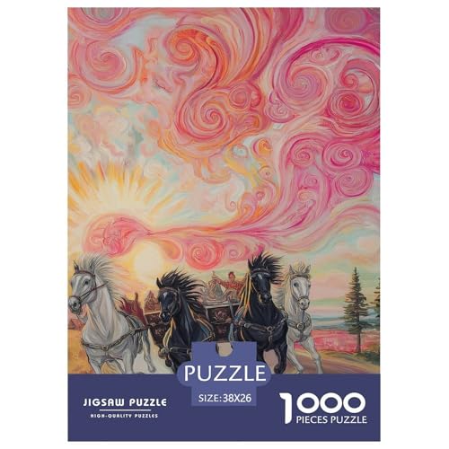 Feines Pferd Puzzle 1000-teilige Schwer Puzzle Spielzeug Pädagogisches Spiel Impossible Herausforderungsspielzeug Für Erwachsene Und Kinder in Bewährter 38x26cm/1000pcs Feines Pferd Puzzle 1000-teilige Schwer Puzzle Spielzeug Pädagogisches Spiel Impossible Herausforderungsspielzeug Für Erwachsene Und Kinder in Bewährter 38x26cm/1000pcs von NGGADIWEG