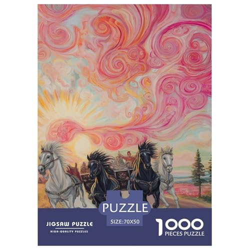Feines Pferd Puzzles 1000 Teile Schwer Puzzle Spielzeug Pädagogisches Spiel Impossible Herausforderungsspielzeug Für Erwachsene Und Kinder Ab 12 Jahren 70x50cm/1000pcs Feines Pferd Puzzles 1000 Teile Schwer Puzzle Spielzeug Pädagogisches Spiel Impossible Herausforderungsspielzeug Für Erwachsene Und Kinder Ab 12 Jahren 70x50cm/1000pcs von NGGADIWEG