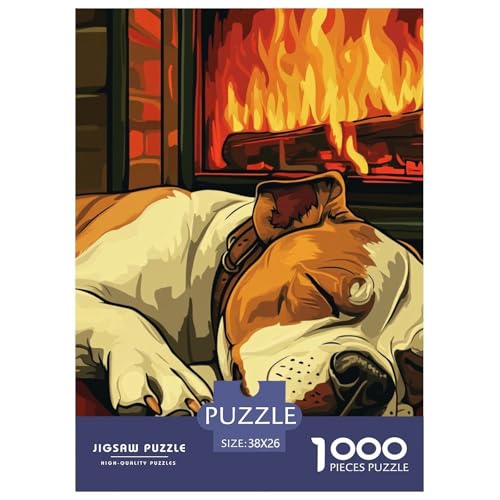Französischer Bullhund Puzzles 1000-teilige Schwer Puzzle Spielzeug Lernspiel Impossible Herausforderungsspielzeug Für Erwachsene Kinder 38x26cm/1000pcs Französischer Bullhund Puzzles 1000-teilige Schwer Puzzle Spielzeug Lernspiel Impossible Herausforderungsspielzeug Für Erwachsene Kinder 38x26cm/1000pcs von NGGADIWEG