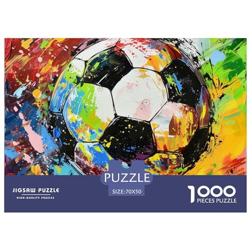 Fußball Puzzles 1000 Teile Schwer Puzzle Spielzeug Pädagogisches Spiel Impossible Herausforderung Spielzeug Für Erwachsene Und Kinder in Bewährter 70x50cm/1000pcs Fußball Puzzles 1000 Teile Schwer Puzzle Spielzeug Pädagogisches Spiel Impossible Herausforderung Spielzeug Für Erwachsene Und Kinder in Bewährter 70x50cm/1000pcs von NGGADIWEG