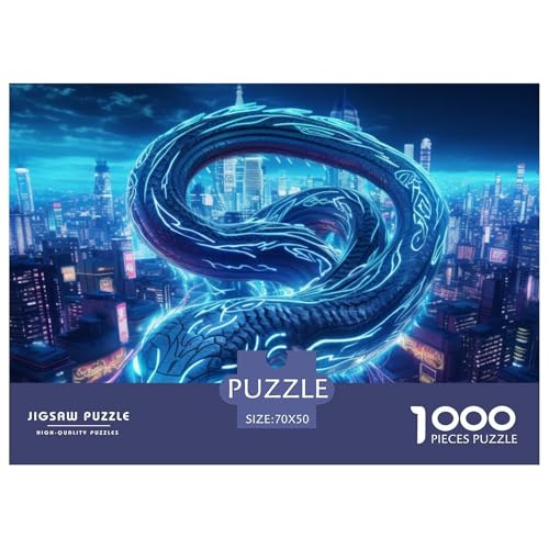 Glühende Schlange Puzzles 1000 Teile Schwer Puzzle Spielzeug Pädagogisches Spiel Impossible Herausforderung Spielzeug Für Erwachsene Und Kinder in Bewährter 70x50cm/1000pcs Glühende Schlange Puzzles 1000 Teile Schwer Puzzle Spielzeug Pädagogisches Spiel Impossible Herausforderung Spielzeug Für Erwachsene Und Kinder in Bewährter 70x50cm/1000pcs von NGGADIWEG