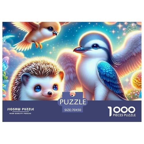 Hedgehog Puzzles 1000 Teile Schwer Puzzle Spielzeug Pädagogisches Spiel Impossible Herausforderungsspielzeug Für Erwachsene Und Kinder Ab 12 Jahren 70x50cm/1000pcs Hedgehog Puzzles 1000 Teile Schwer Puzzle Spielzeug Pädagogisches Spiel Impossible Herausforderungsspielzeug Für Erwachsene Und Kinder Ab 12 Jahren 70x50cm/1000pcs von NGGADIWEG