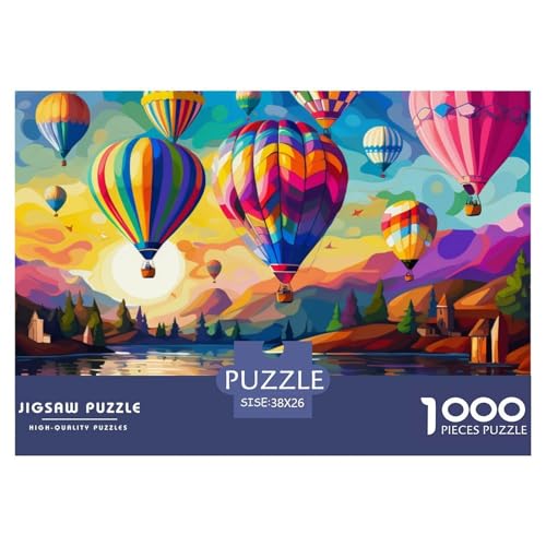 Hot Air Balloon Puzzle 1000 Teile Schwer Puzzle Spielzeug Pädagogisches Spiel Impossible Herausforderung Spielzeug Für Erwachsene Und Kinder Ab 12 Jahren 38x26cm/1000pcs Hot Air Balloon Puzzle 1000 Teile Schwer Puzzle Spielzeug Pädagogisches Spiel Impossible Herausforderung Spielzeug Für Erwachsene Und Kinder Ab 12 Jahren 38x26cm/1000pcs von NGGADIWEG