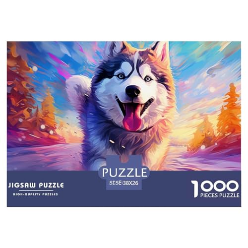 Husky Puzzle 1000 Teile Schwer Puzzle Spielzeug Lernspiel Impossible Herausforderung Spielzeug Für Erwachsene Und Kinder Ab 14 Jahren 38x26cm/1000pcs Husky Puzzle 1000 Teile Schwer Puzzle Spielzeug Lernspiel Impossible Herausforderung Spielzeug Für Erwachsene Und Kinder Ab 14 Jahren 38x26cm/1000pcs von NGGADIWEG