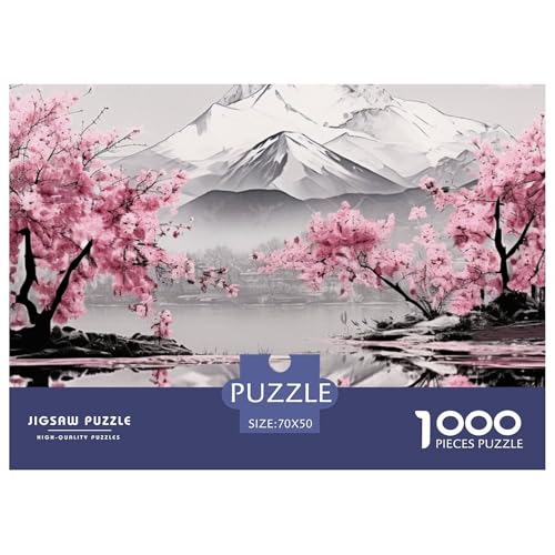Japanische Kirsche Puzzle 1000 Teile Schwer Puzzle Spielzeug Pädagogisches Spiel Impossible Herausforderungsspielzeug Für Erwachsene Und Kinder Ab 12 Jahren 70x50cm/1000pcs Japanische Kirsche Puzzle 1000 Teile Schwer Puzzle Spielzeug Pädagogisches Spiel Impossible Herausforderungsspielzeug Für Erwachsene Und Kinder Ab 12 Jahren 70x50cm/1000pcs von NGGADIWEG