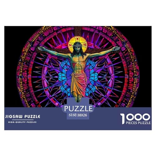 Jesus Puzzle 1000 Teile Schwer Puzzle Spielzeug Pädagogisches Spiel Impossible Herausforderung Spielzeug Für Erwachsene Und Kinder Ab 12 Jahren 38x26cm/1000pcs Jesus Puzzle 1000 Teile Schwer Puzzle Spielzeug Pädagogisches Spiel Impossible Herausforderung Spielzeug Für Erwachsene Und Kinder Ab 12 Jahren 38x26cm/1000pcs von NGGADIWEG